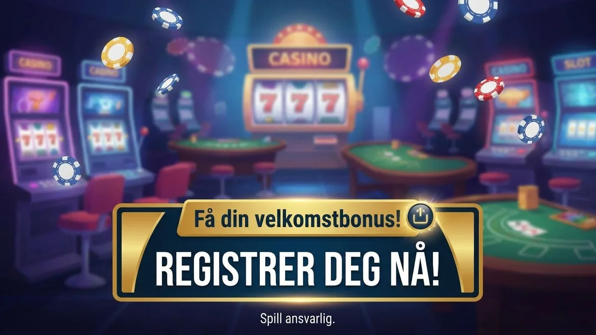 Registrer deg med bonus
